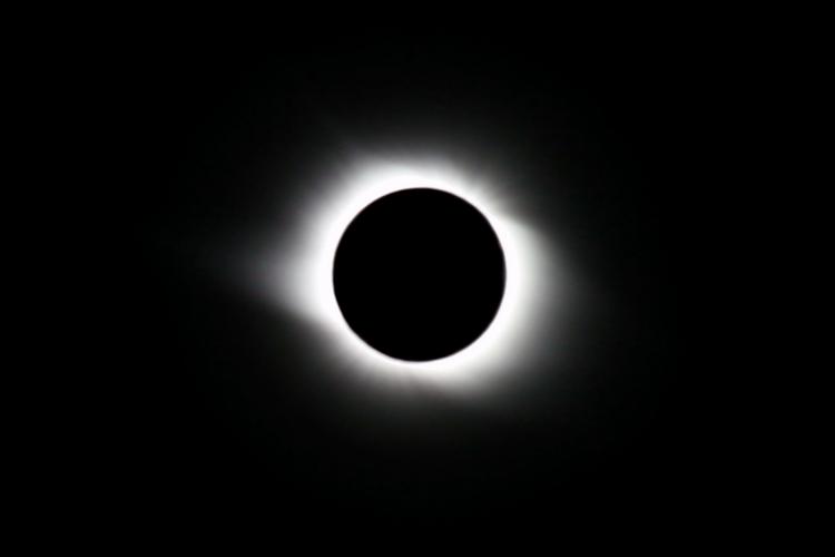 Photo of CRY IN ARGENTINA OBSERVING THE DECEMBER 2020 TOTAL SOLAR ECLIPSE