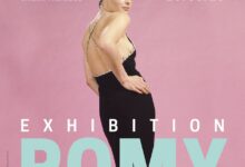 Photo of Romy Schneider exhibition in Brussels